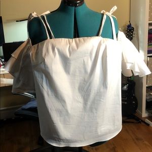 White House Black Market off shoulder top
